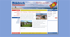 Desktop Screenshot of foehr-ferienhaus.de