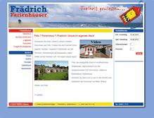 Tablet Screenshot of foehr-ferienhaus.de
